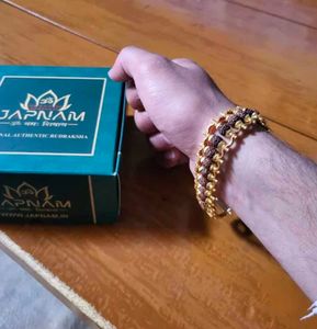 Brand New/ Unused 5 Mukhi Rudraksh JAPNAM Bracelet