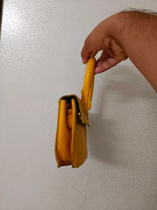Luxury Yellow Mini Purse