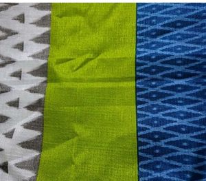 Pretty Khadi Cotton Slab Saree New With Tag