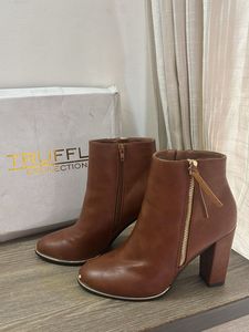 Truffle Collection Brown Ankle Boots