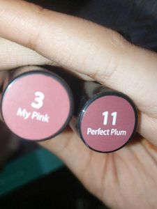Lipstick Duo: Pink & Plum