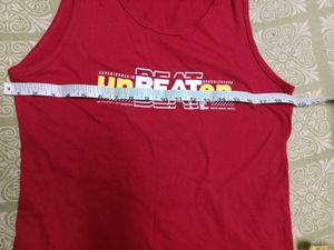 Red Graphic Tank Top
