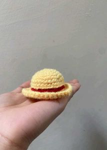 One Piece Luffy Hat Keychain