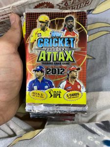 Topps Cricket Attax 2012 Trading Cards (20 Packs)