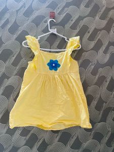 Yellow Sundress with Floral Detail