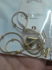 Heart Pendant Chain (Anti Tarnish)