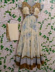 5 Dress Combo 2Set Staight Gown Orange Golden
