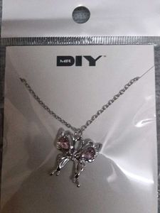 silver necklace