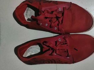 Red Casual Shoes