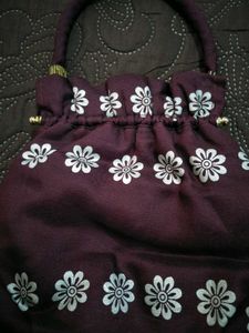 Maroon Clutch