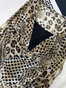 Animal Print Mini Dress