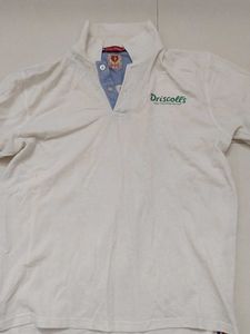 Driscoll&#39;s White Polo T-Shirt