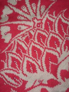 Pink Pure Wool Poncho