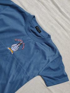 ❗ CLEARANCE ❗ Blue &#39;Happy Time&#39; Graphic Tee