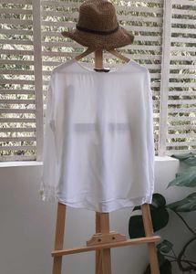 ZARA white top