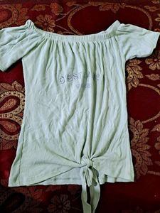 Art And Me Women Tops & Tunics With Tie In End