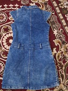 A-line Denim Dress