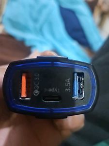 pTron Bullet Pro 36w Type C CAR Charger