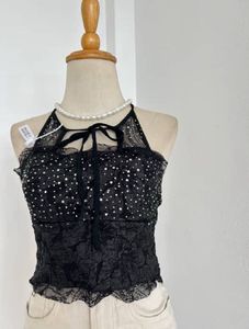 Y2K Black Top