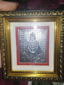 999 Silver Shyam Baba Frame