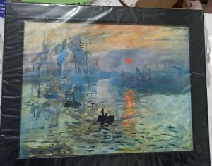 Monet's Sunrise Painting