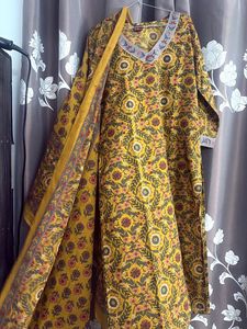 Floral Print Kurta