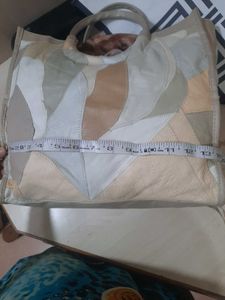 Patchwork Leather Tote Bag