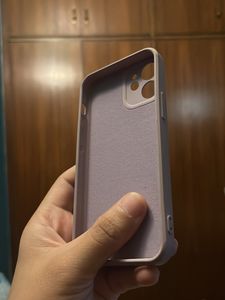 iPhone 12 Mini Lilac Silicon Cover