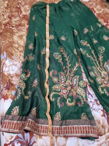 Green Embroidary Suit✅️