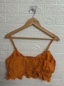 Orange Crop Top