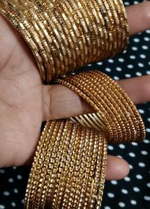 cute baby girl golden bangle set