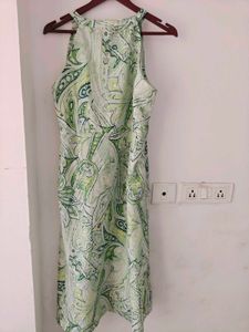 Green Paisley Dress