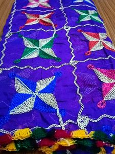 Chiffon Dupatta Fulkari