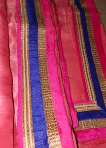 Pink Embellished Dupatta