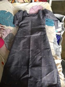 Gray Patterned Top