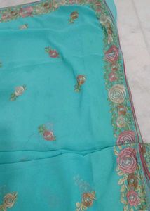 Embroidery Saree
