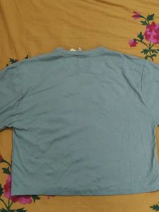 Graphic Print Tee - Olive Green