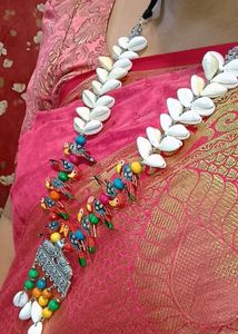 Price Drop !! Hand Made Necklace In Parrot Design