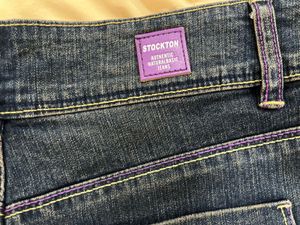 Denim Skirt with Embellishments