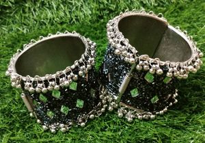 Black Oxidised Bangles