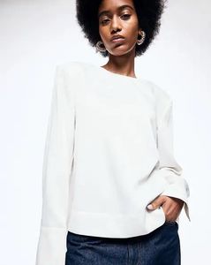 Zara Basic White Top For Women