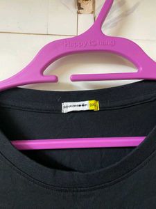 Bewakoof Men Black Tshirt - 3XL