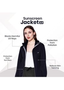 Blue Tyga Sunscreen Jacket 2.0 For Women