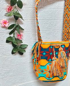 🎁Buy Two Get One Free🎁Colorful Handwoven Handbag