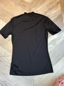 Black Compression Short Sleeve Top