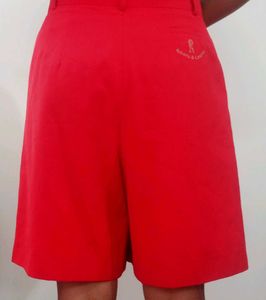 Red Skirt with Logo