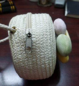 Smiley Face Flower Purse