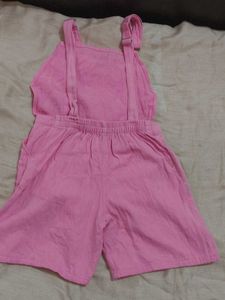 Cute Pink Overalls