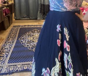 Floral Print Skirt