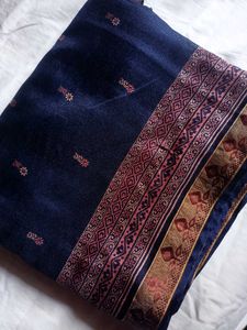 Fancy Saree Detail Design Pallu With Lace